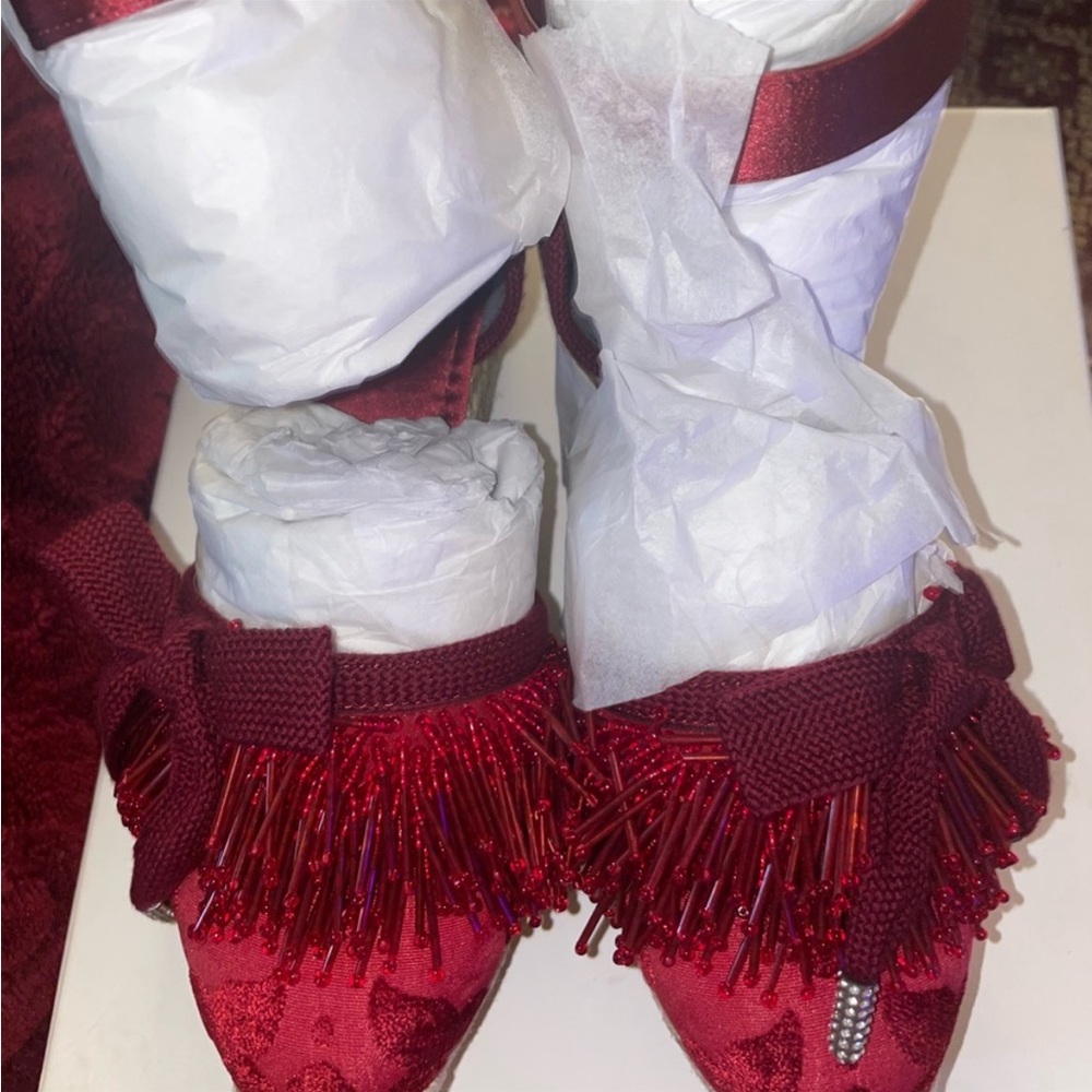 Marc Jacobs Red platform sandals